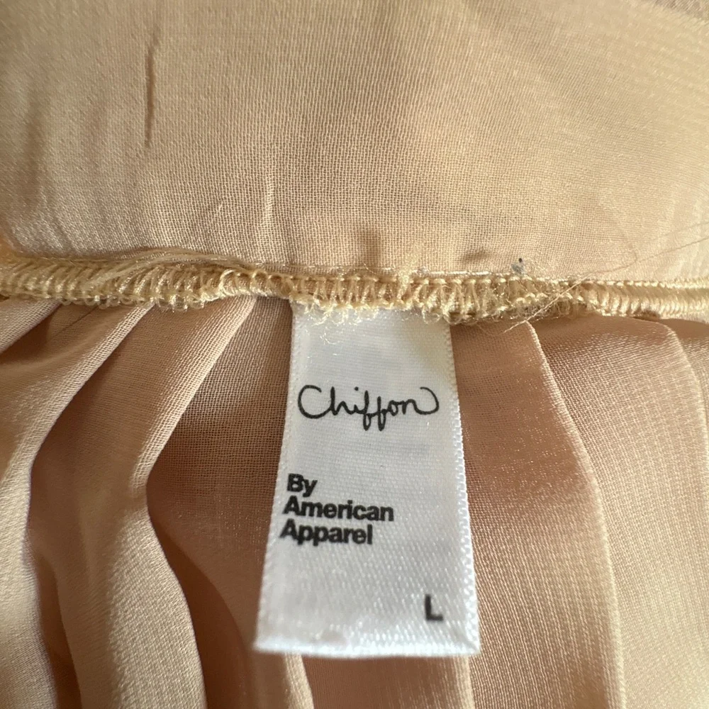 American Apparel Chiffon Skirt - Picture 2 of 3